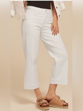 Maurice's size 6 twill crop jeans